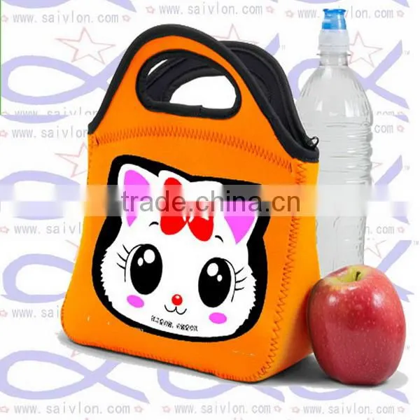 Neoprene lunch bag/ neoprene cosmetic bag/ neoprene tote bag