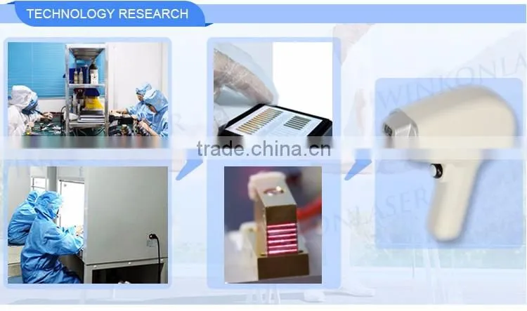 2500w 10mm*16mm (6 bar) infrared permanent diode laser 808nm hair removal machine