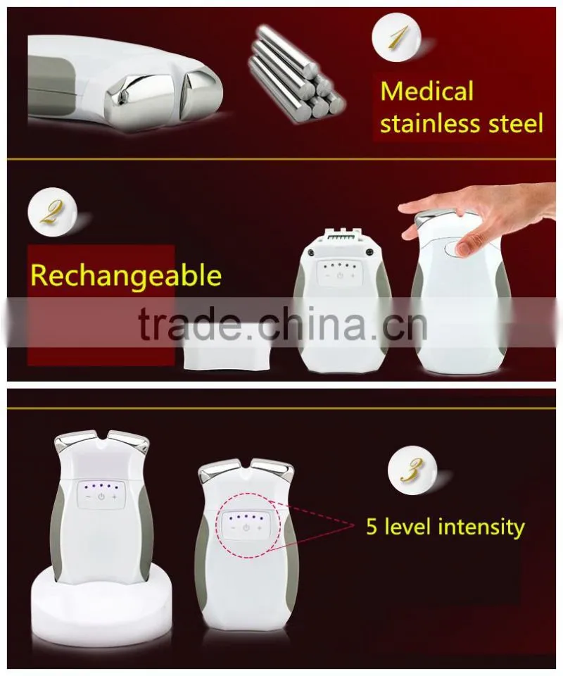 Skin rejuvenation Microcurrent Facial Wrinkle Removal Device