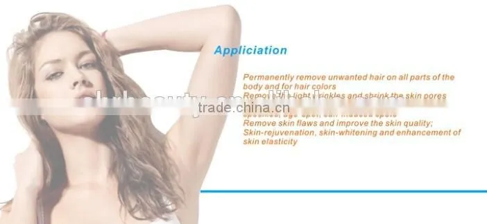 Hot sell permanent IPL OPT Hair Removal with 2 handles