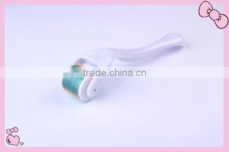 Medical grade derma roller for skin care with 540 titanium needles