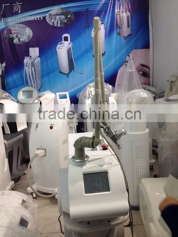 Skin resurfacing fractional RF tube co2 laser home portable