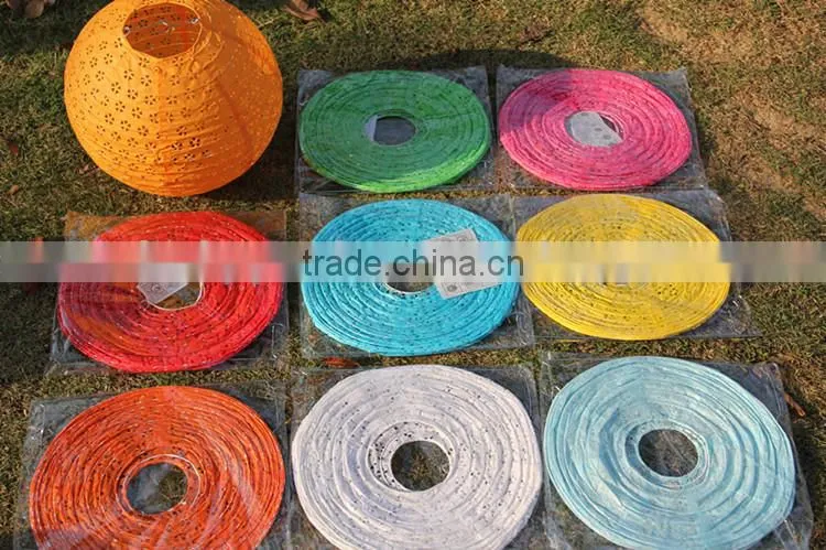 Fashion design various colors decorative paper lantern for sale