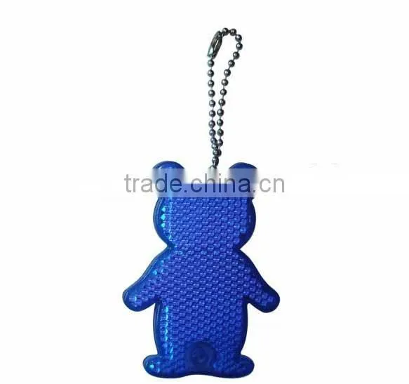 reflective ive personalized heart shaped custom soft pvc keychains