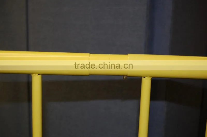 powder coated crowd control barriers barricades queue control barrier temporary fence