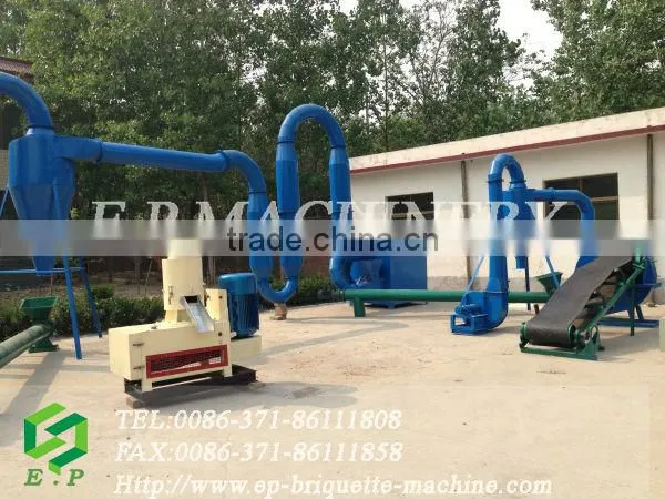 E.P flat die wood pellet production line factory price