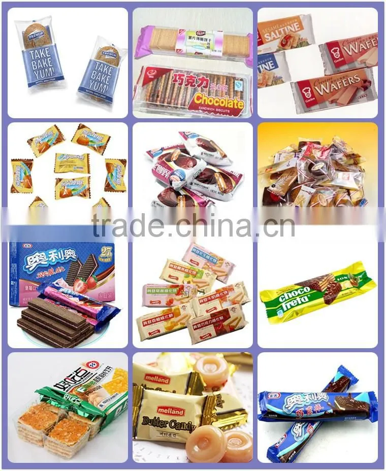 Factory price chocolate/ potato chips packing machine, automatic packing machine