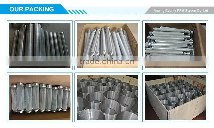 High Quality Durable Porous Metal Filter Cartridge