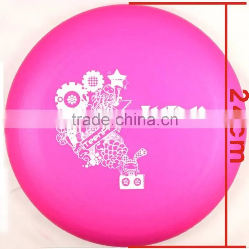 135g pink professional youth plastic frisbees