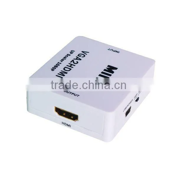 Mini VGA to HDMI Up Scaler 1080P Converter