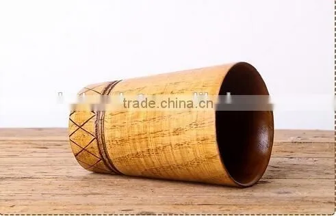 Wooden tea mugs