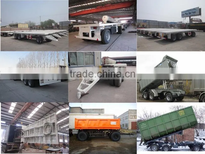 china manufacturer sell container full trailer