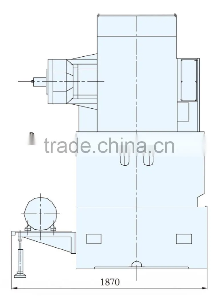 Less No. of Teeth and Large Module Gear Hobbing Machine