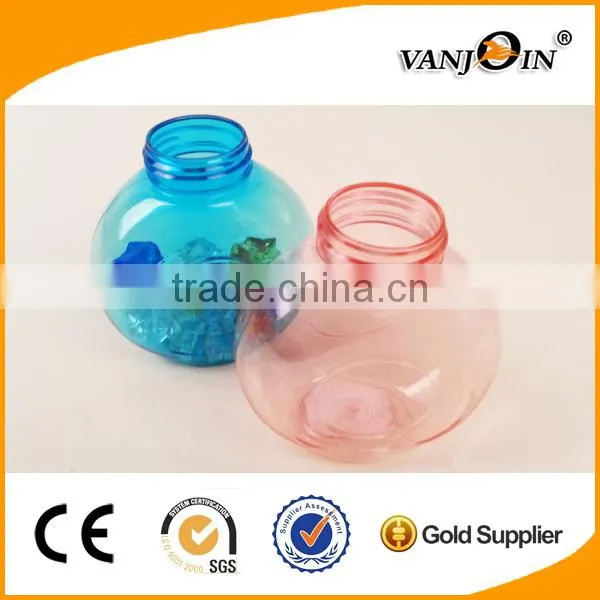 Transparent 300ml Plastic Jar for Cosmetic