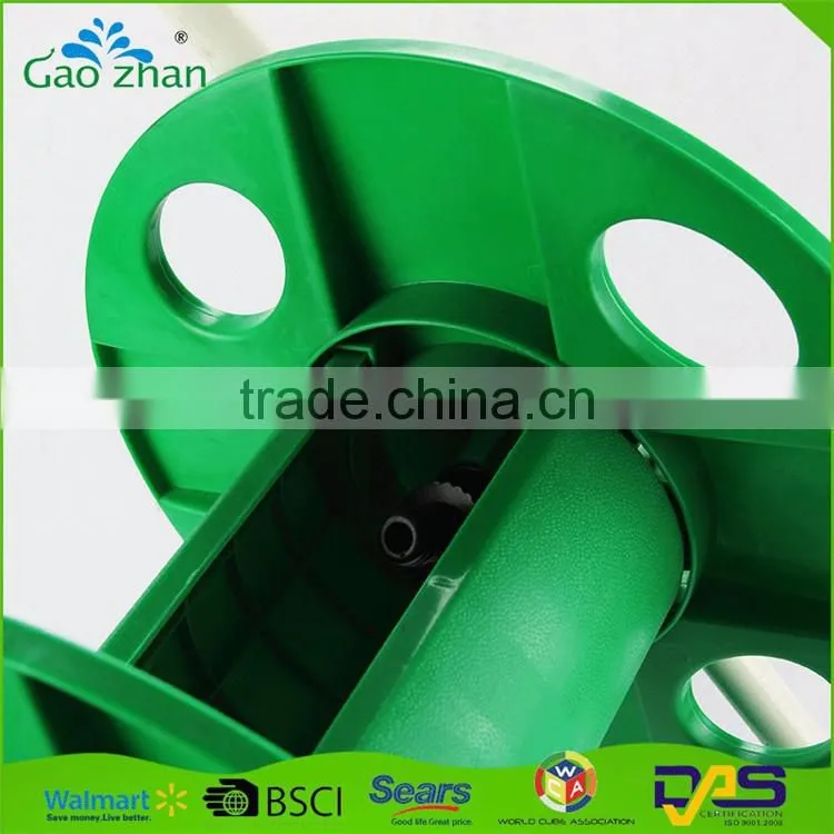 GZ-4010 Portable garden hose reel cart with wheel