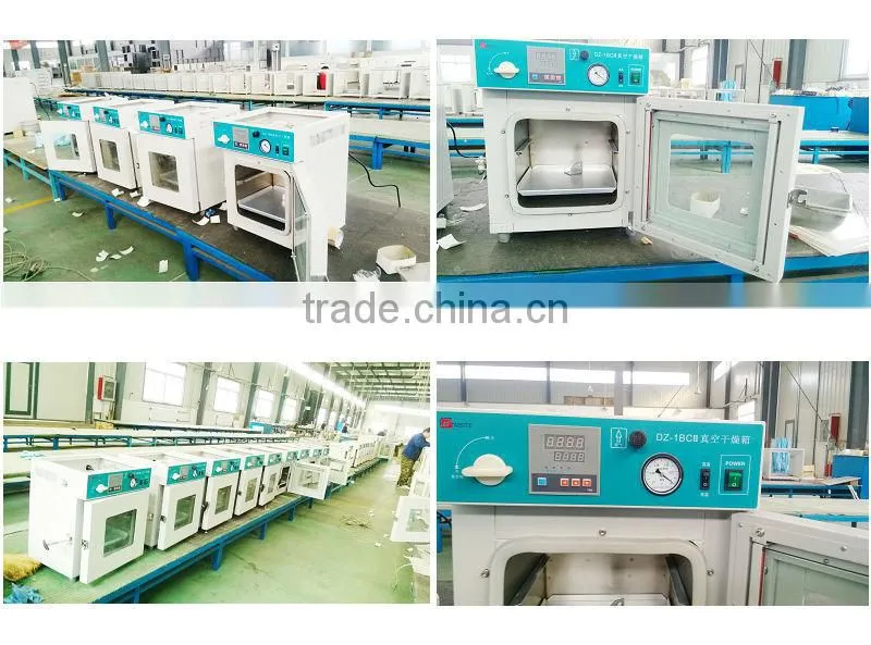 lab instrument desktop PID controller vaccum drying oven 25L CE