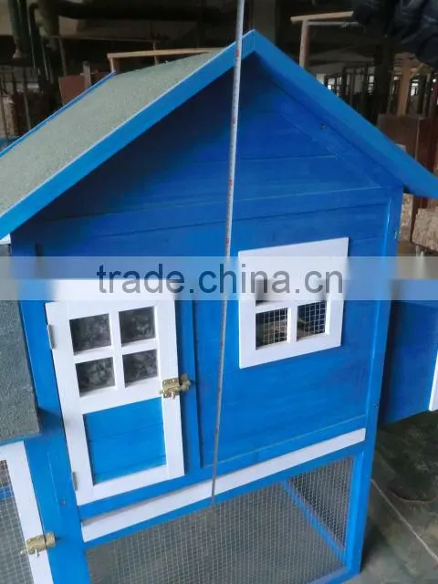 Color Painting Wooden Chicken Coop