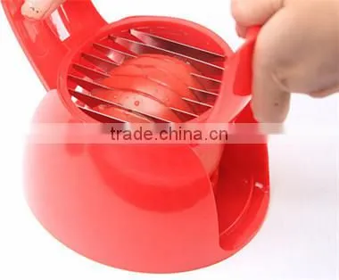 Manual Plastic Tomato Slicer/ Tomato Cutter/ Tomato Splitter