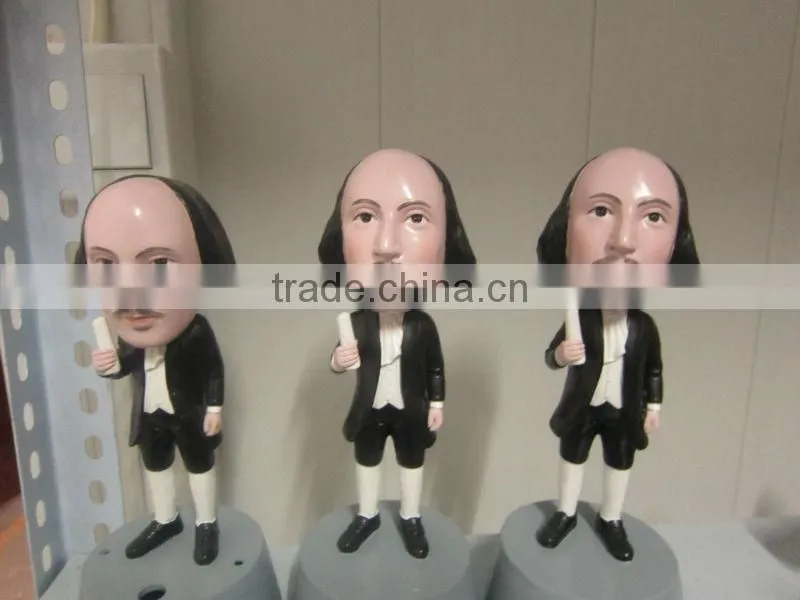 Custom resin bobble head