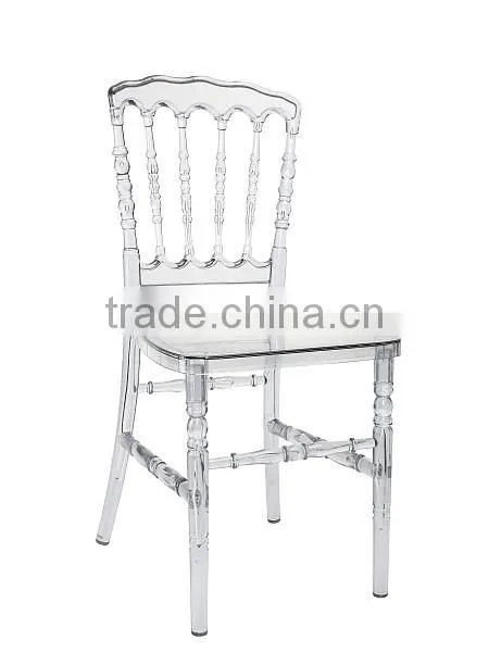 Folding stainless steel frame / glass top banquet round table