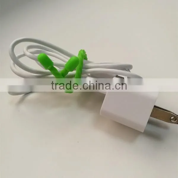 Silicone Cable Tie Reusable Rubber Ties Multifunctional Ties Magic Ties