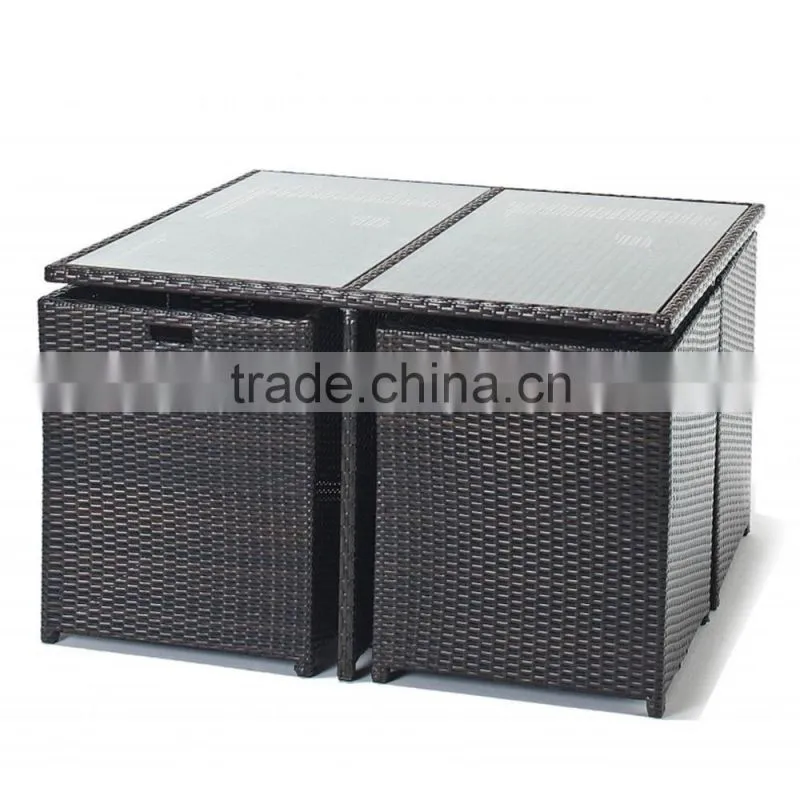 2017 Sigma discount all weather cheap high end pe rattan classic dining room sets