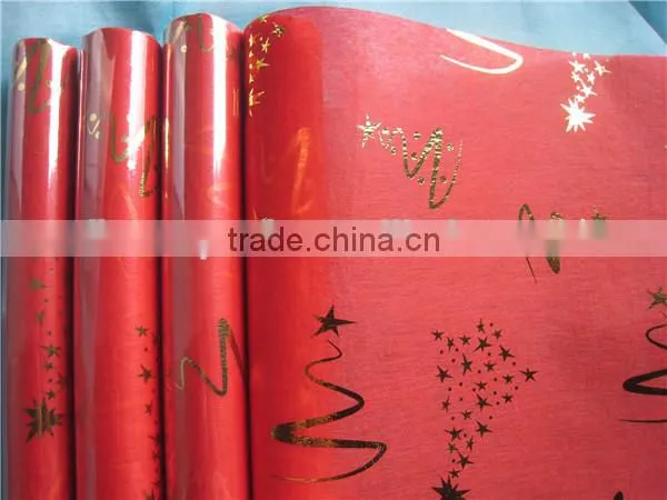 Non woven cheap table runner for dinner and christmas