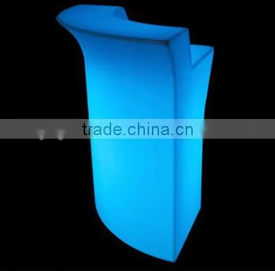 for the party discount colour change bar counter table /cheap bar counter tables