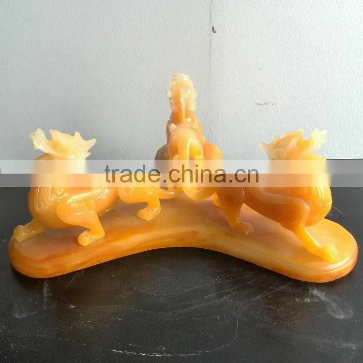 Resin dragon decoration