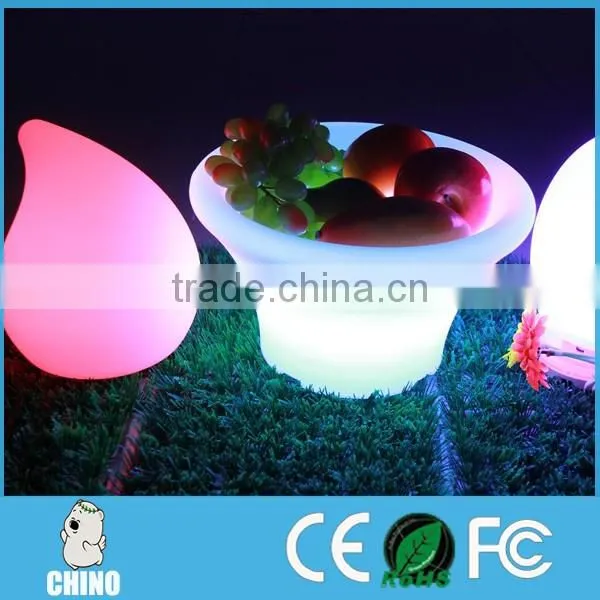 Illuminatedwaterproof outdoor/indoor flower garden pots/LED ice bucket
