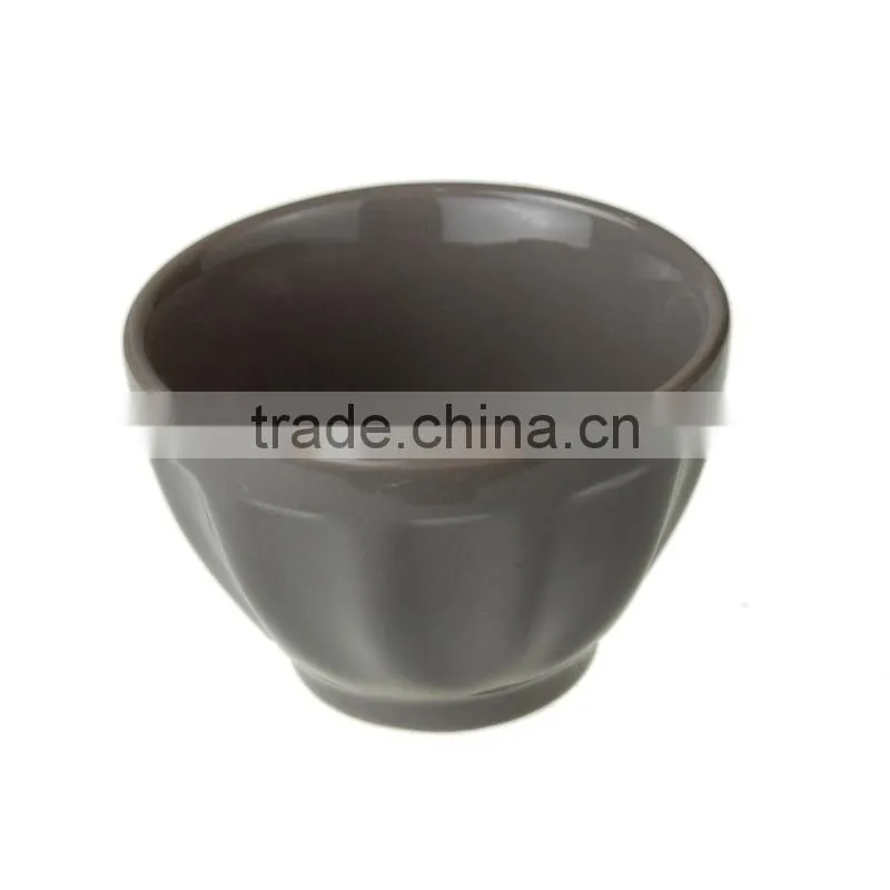3.5"colored small ceramic sugar bowl