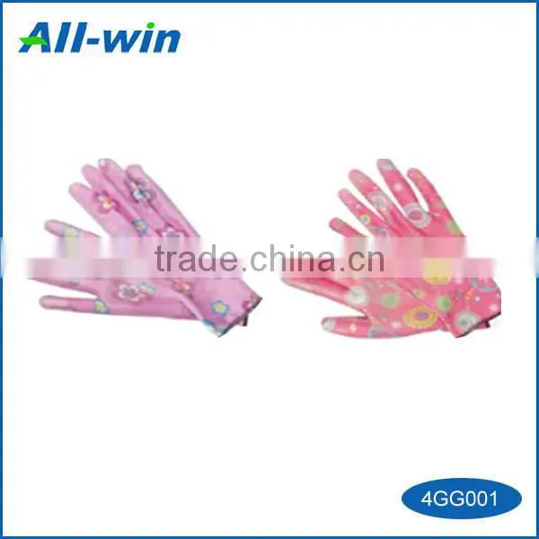 great garden helper housewives & ladies garden printed PU glove