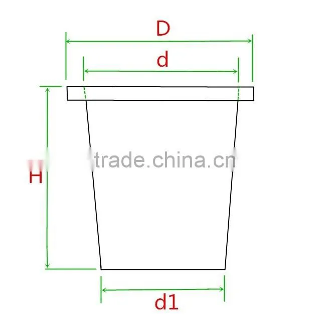 34mm Hydroponics Greenhouse Systems Plastic Planting Net Pots for Plants