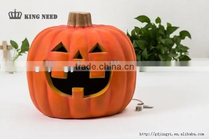 24 inch new plastic LED based acrylic pumpkin halloween decorations