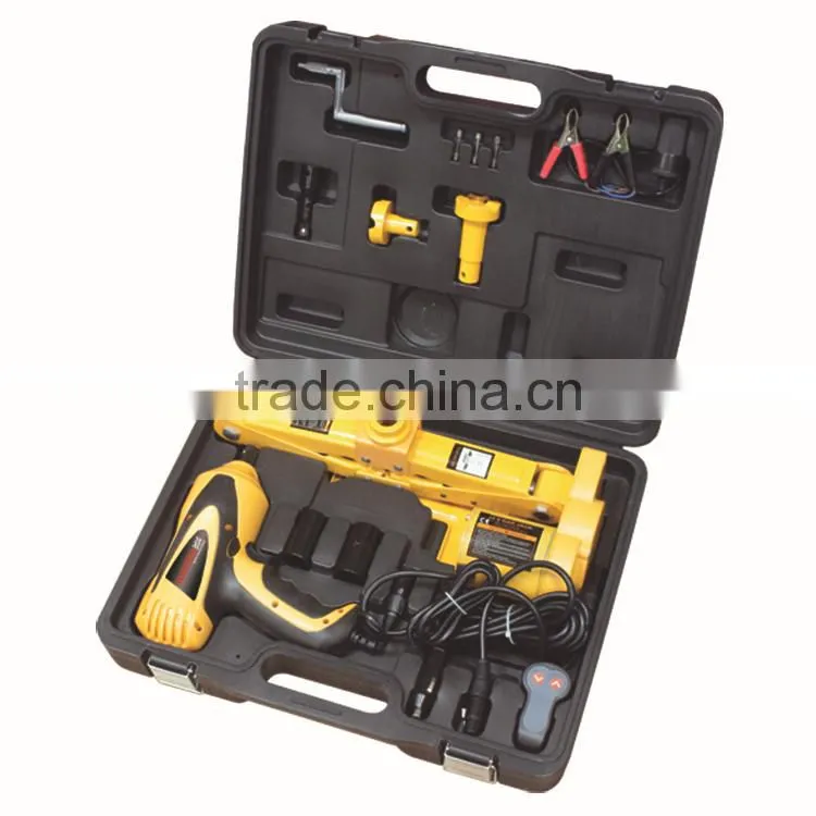 12V impact wrench jack kit tire replace kit