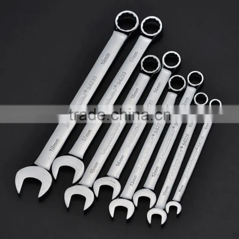 8 PCS Crv combination spanner /hand tools spanner wrench set