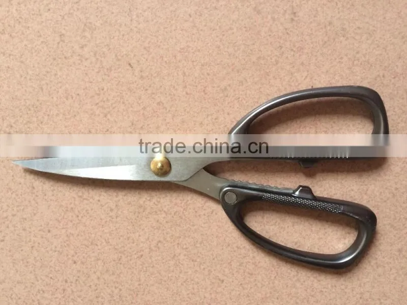 BERRYLION 185mm heavy duty stainless steel kitchen shears with metal handle