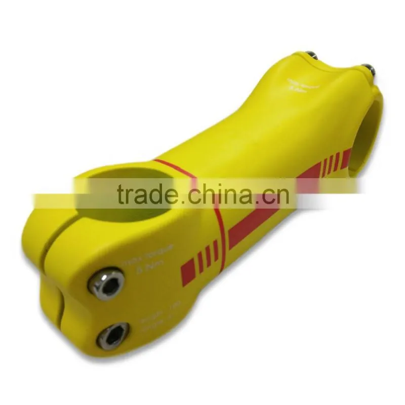 6 and 17 degree colorful super light full carbon fiber T700C bicycle 3k UD stem