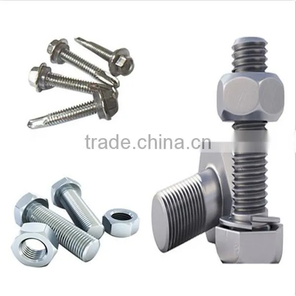 Alibaba Express China Supplier High Tensile Stainless Steel Bolt and Nut for Steel Structure