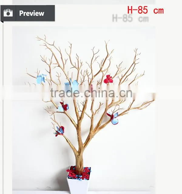 Near natural manzanita tree for wedding table wedding decoration centerpieces