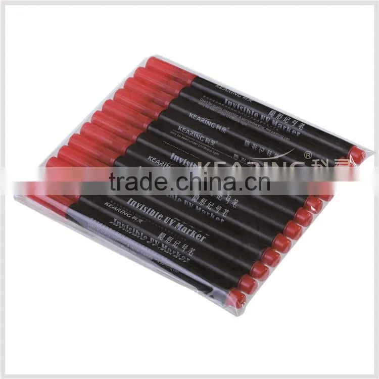 Kearing Brand high inspection secret marking pen for textile paper plastic etc. #UV05