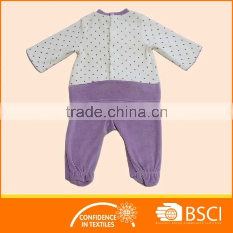 New Fashion Cartoon Printed Boutique Cotton Baby Clothes Romper