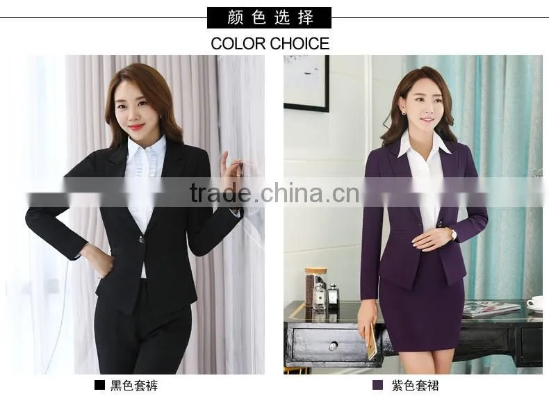 womens business blouses suits elegant lady office uniform