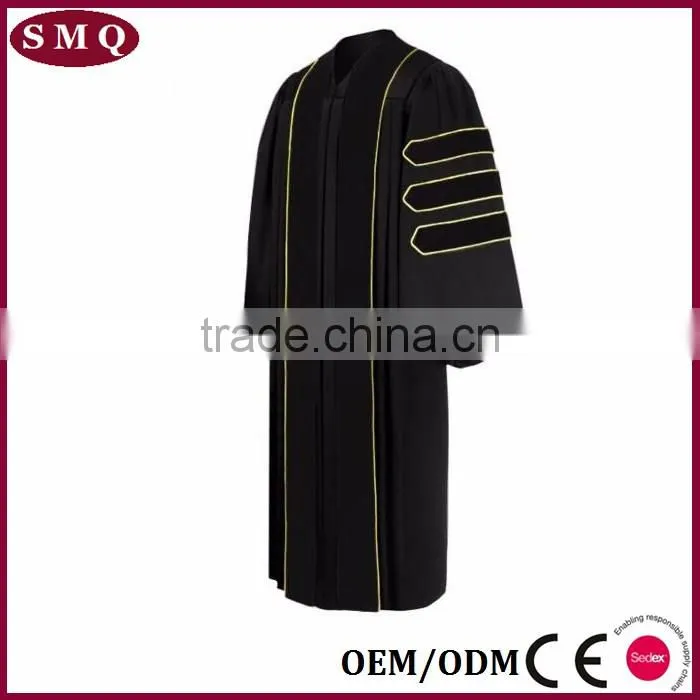 2017 customized school uniform children graduation gown for Kindergarden