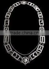 masonic regalia shrine chain collar two symbols