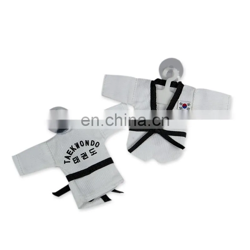 Cute mini taekwondo chest guard key chain/taekwondo accessories