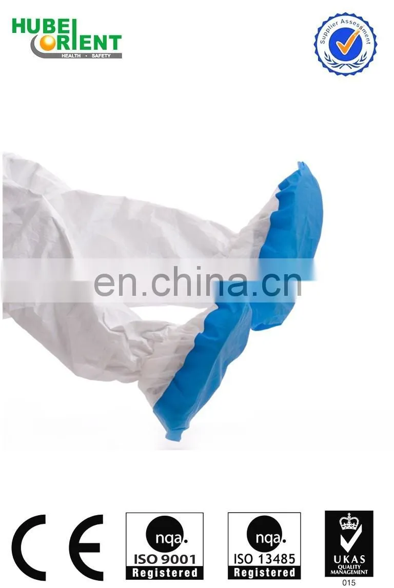 Cheap disposable non slip pp+cpe coat shoe cover