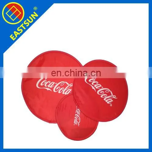 Promotional Fabric Folding Frisbee , pop up frisbee