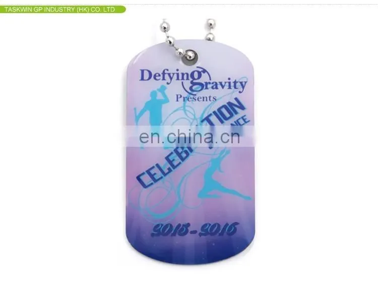 Colorful Metal Pet Dog Tags