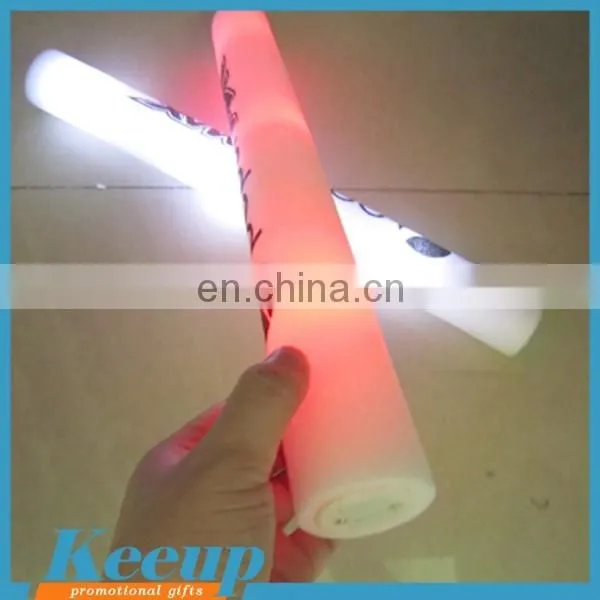 Cheap promotional gift Custom Led Foam Glow Stick
